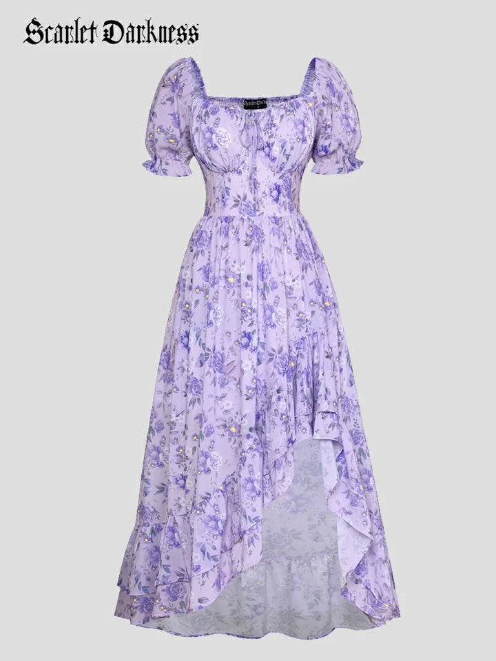 RAPHAELLE™ - Victorian Puff-Sleeve Wedding Dress
