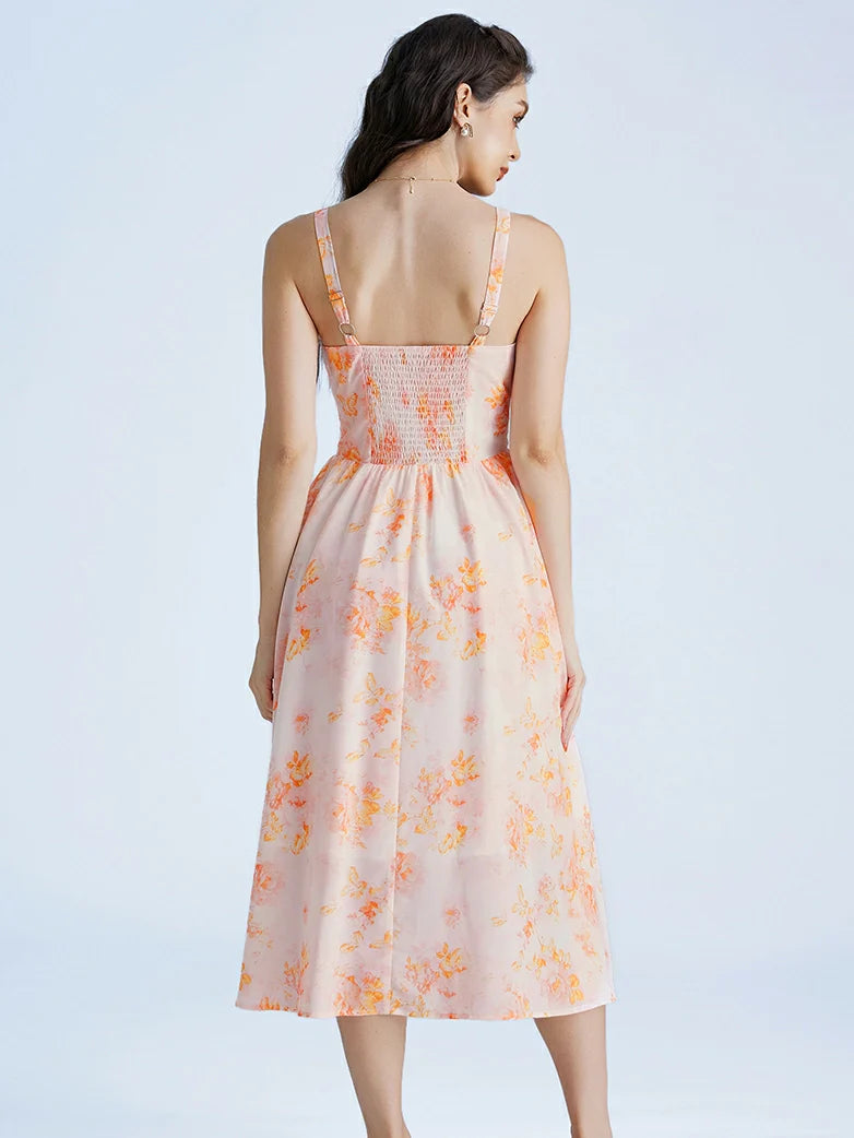 SOLANGE™ - Sweetheart Floral Wedding Dress