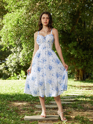 SOLANGE™ - Sweetheart Floral Wedding Dress