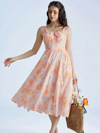 SOLANGE™ - Sweetheart Floral Wedding Dress