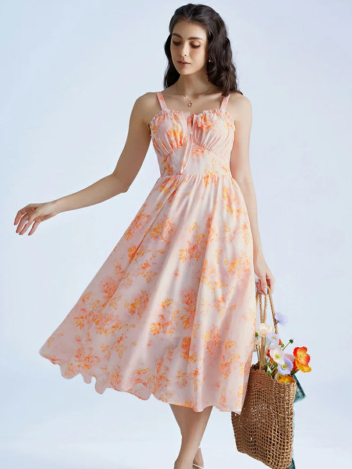 SOLANGE™ - Sweetheart Floral Wedding Dress