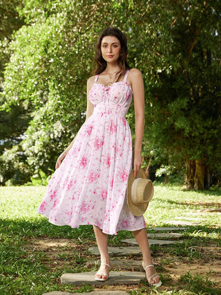 SOLANGE™ - Sweetheart Floral Wedding Dress