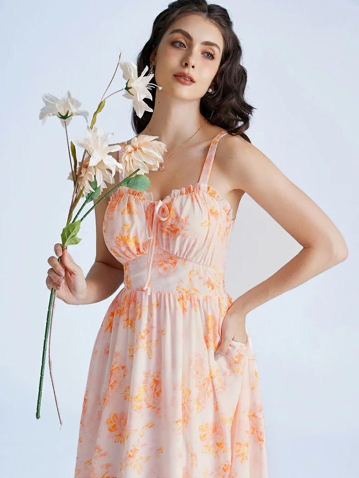 SOLANGE™ - Sweetheart Floral Wedding Dress