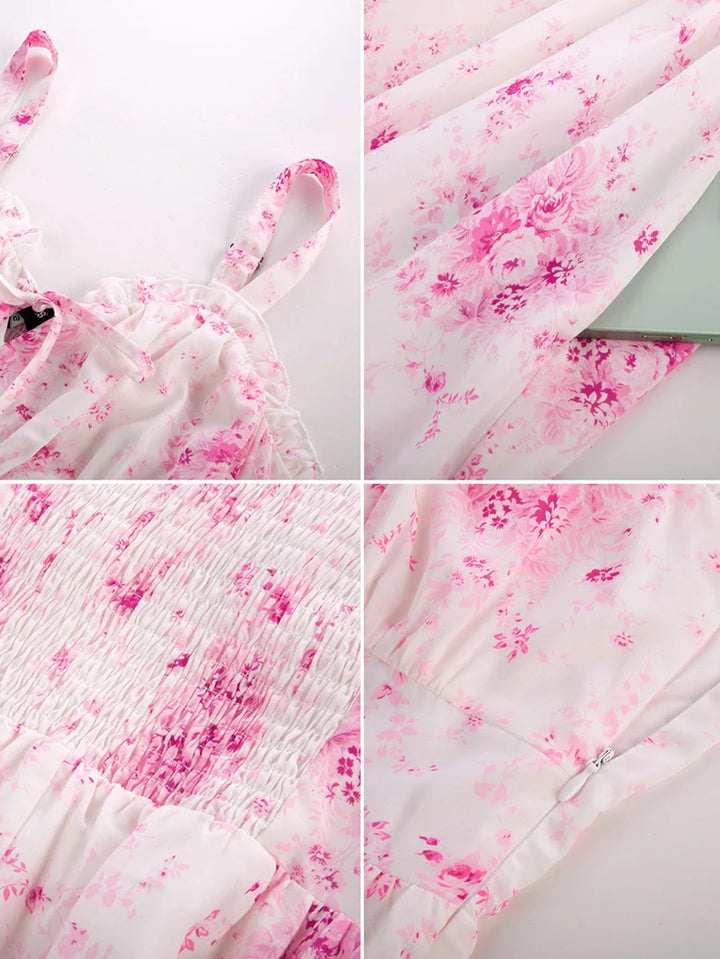 SOLANGE™ - Sweetheart Floral Wedding Dress