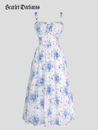 SOLANGE™ - Sweetheart Floral Wedding Dress