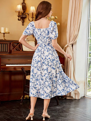 JOSETTE™ - Provence Slit Party Sundress