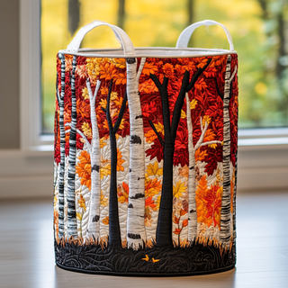 RONJA - Forest Multi-Design Quilted Laundry Basket