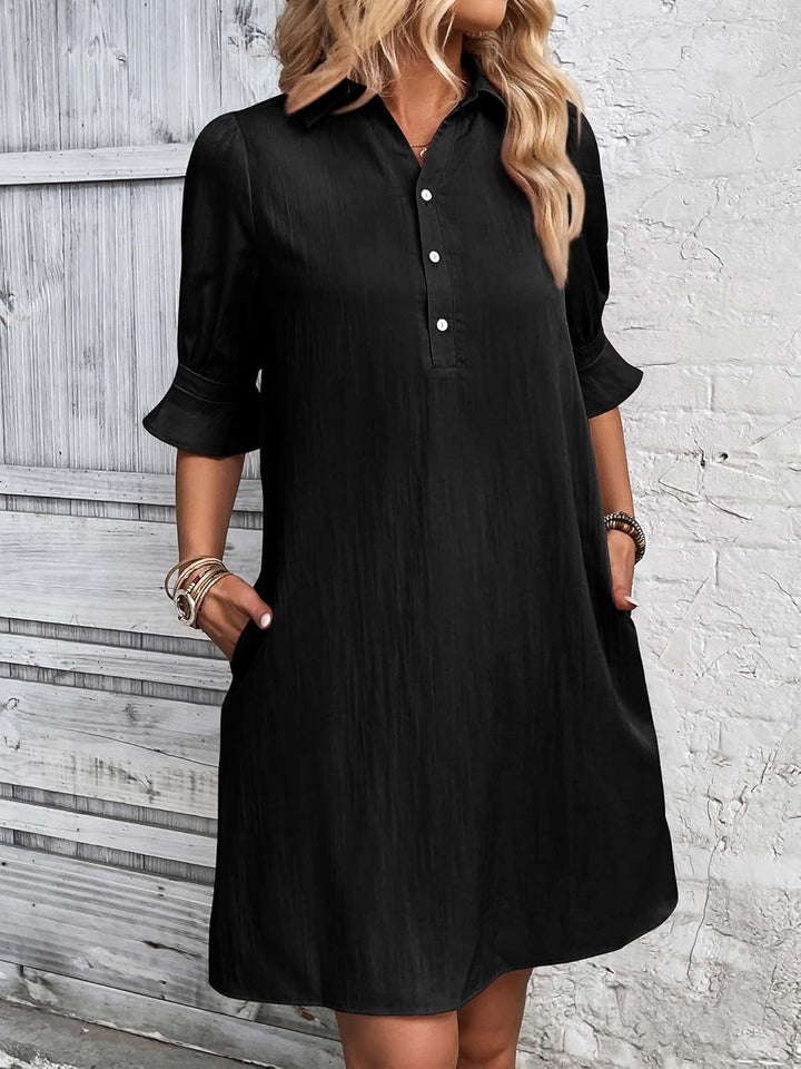 CAMERON - Elegant Ruffle Dress