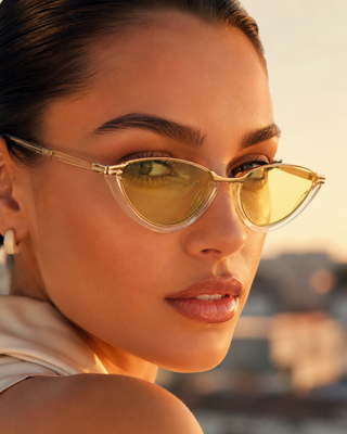 AURELIE Retro Cat-Eye Sunglasses
