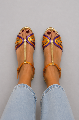 ERMINIA™ - Mediterranean Colors Sandals