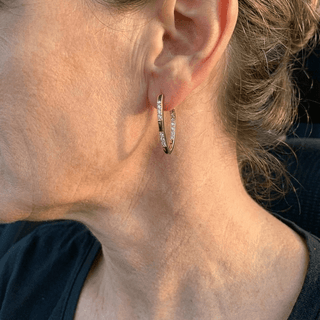 ADRIENNE - Zirconia Stud Earrings