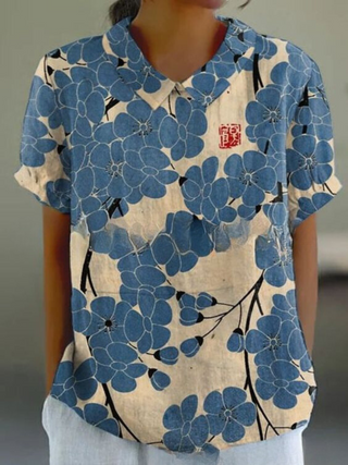 MARLENE™ – Vintage Print Shirt