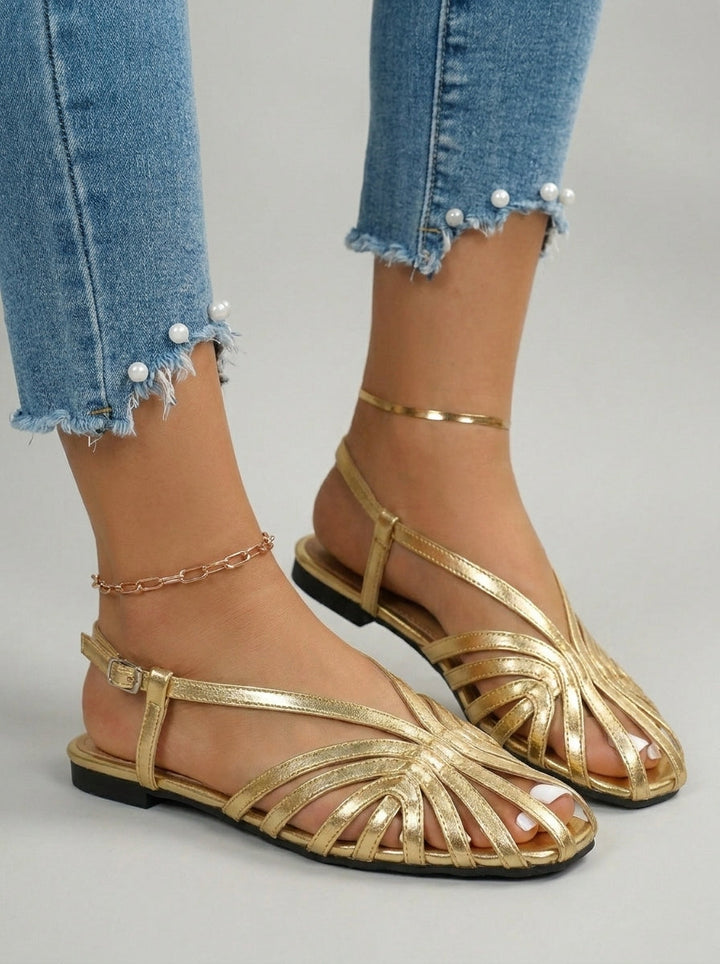 OPHELIE™ - Woven Strap Summer Sandals