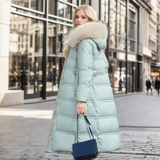 LUCIA™ | Designer Winter Parka with Fur Hood