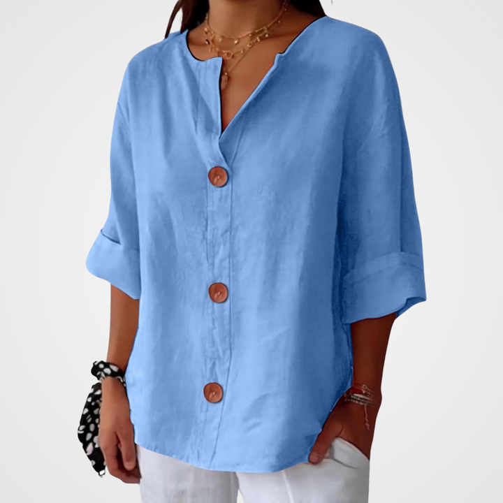 Beatrix - Loose-fitting Summer Blouse