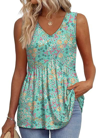 ELIORA™ - Effortless Flowy Sleeveless Tank Top