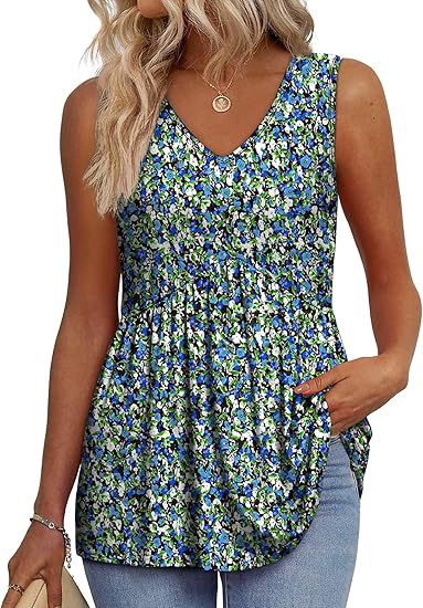 ELIORA™ - Effortless Flowy Sleeveless Tank Top