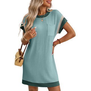 TAMRYN™ – Comfy Lightweight Ribbed Summer Dress
