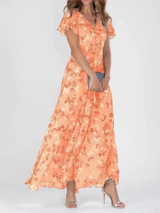 BRENDA™ – Flowing Floral Maxi Dress