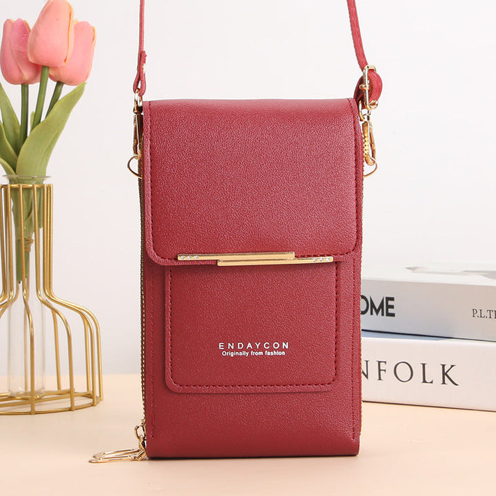CORA™ - Stylish Mobile Phone Messenger Bag with Touch Screen