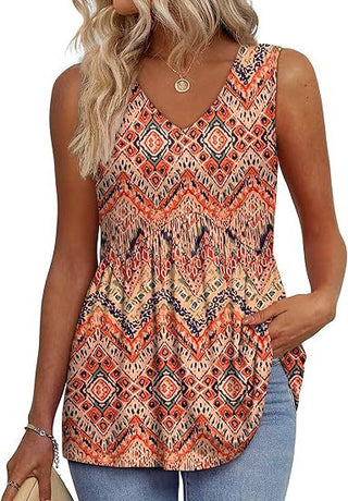 ELIORA™ - Effortless Flowy Sleeveless Tank Top