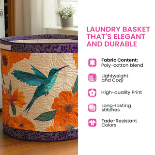 RONJA - Forest Multi-Design Quilted Laundry Basket