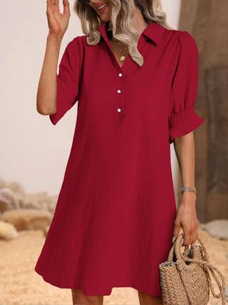 CAMERON - Elegant Ruffle Dress