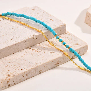 HARRIET - Gold Double Chain Bracelet