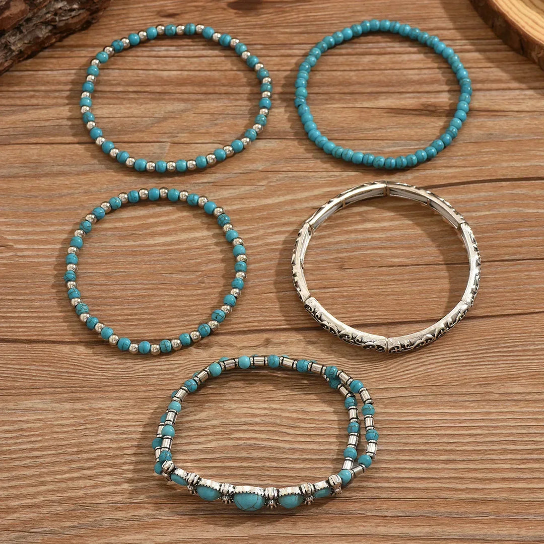 FLORENCE - Premium Turquoise Bracelet Set