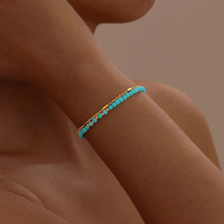 HARRIET - Gold Double Chain Bracelet
