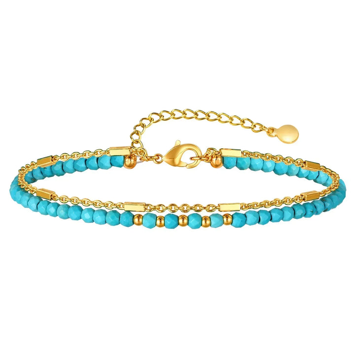 HARRIET - Gold Double Chain Bracelet