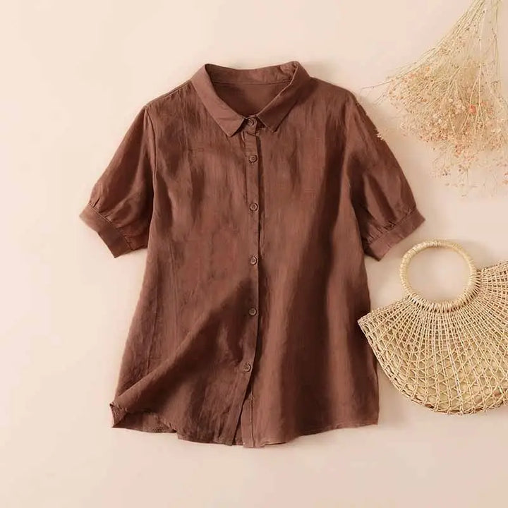 Fernande - Casual Button-Up Shirt