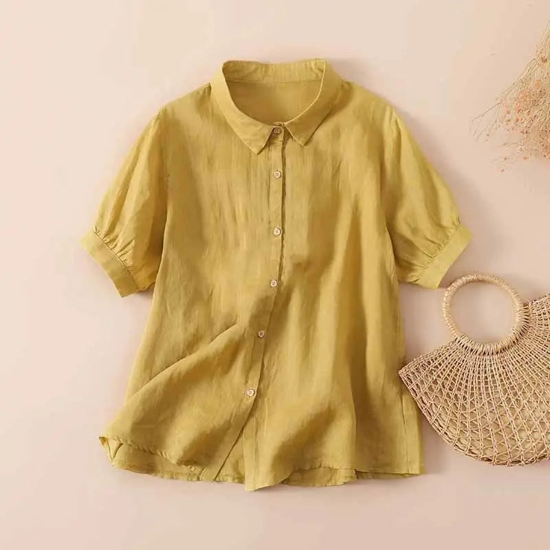 Fernande - Casual Button-Up Shirt