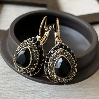 ESMERALDA - Crystal Teardrop Earrings