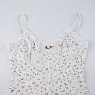 JOY™ – Dreamy Floral Sleeveless Bodysuit