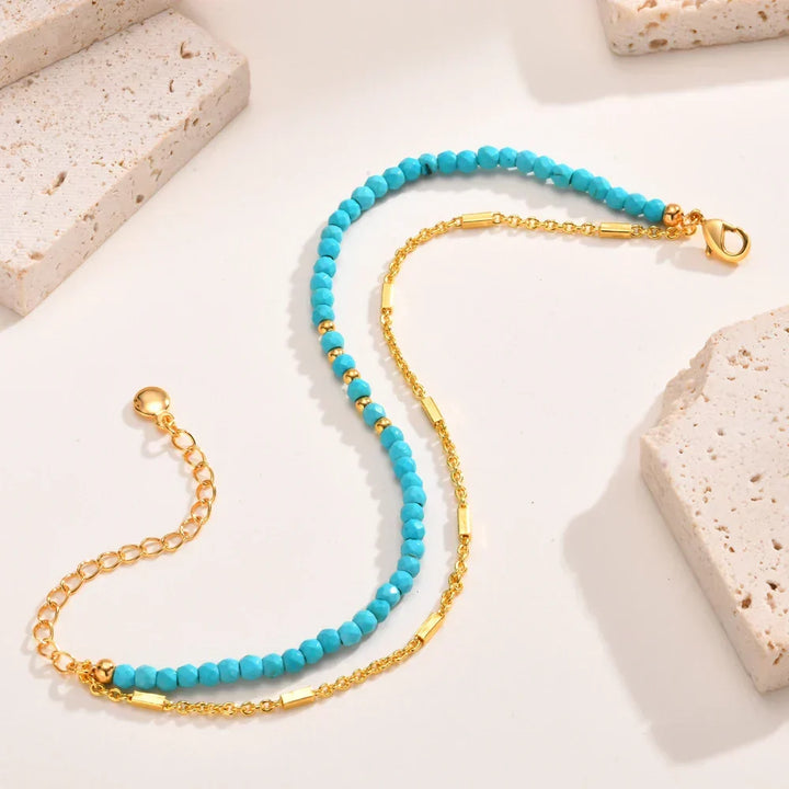 HARRIET - Gold Double Chain Bracelet
