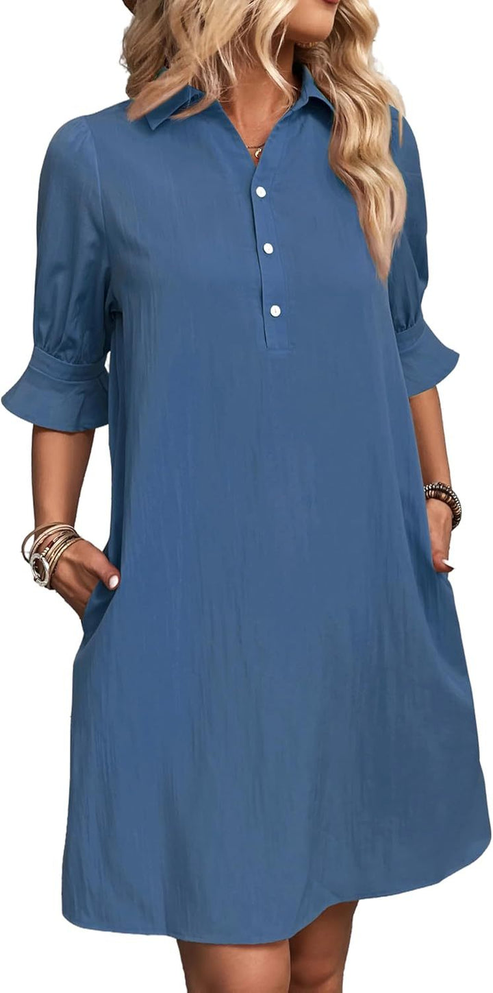 CAMERON - Elegant Ruffle Dress