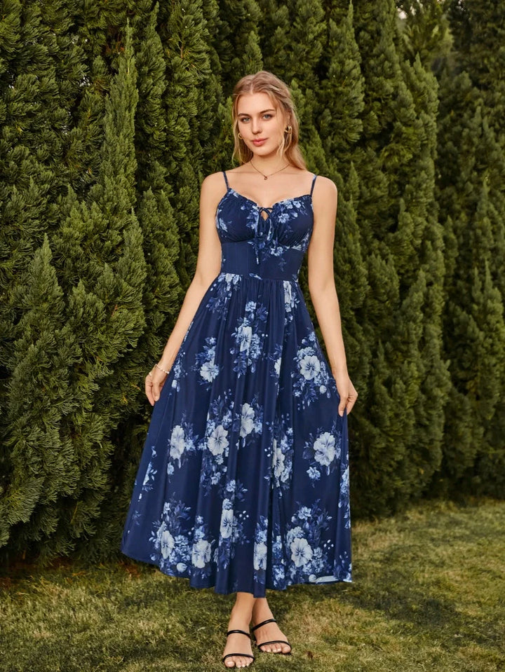 CORINNE™ - Floral Wedding Guest Dress