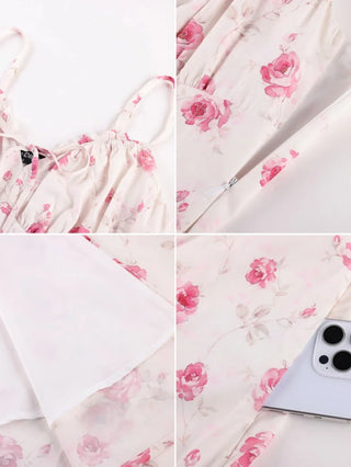 CORINNE™ - Floral Wedding Guest Dress