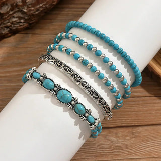 FLORENCE - Premium Turquoise Bracelet Set