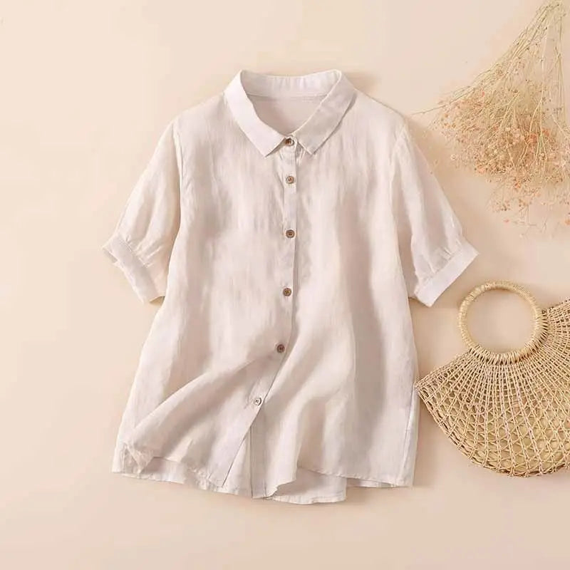 Fernande - Casual Button-Up Shirt