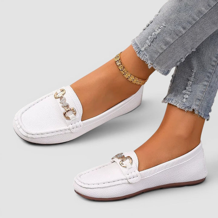 CORENTINE™ - Orthopedic Chain-Detail Loafers