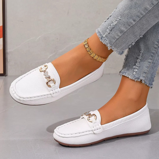 CORENTINE™ - Orthopedic Chain-Detail Loafers