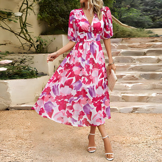 ANNELIE™ – Daydream Floral Midi Dress