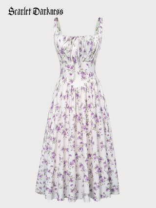 PERRINE™ - Summer Floral Milkmaid Dress