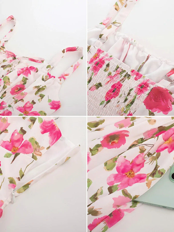 CLEMENTINE™ - Floral Milkmaid Sundress