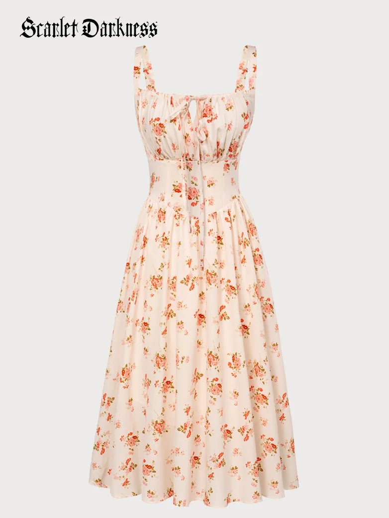 CLEMENTINE™ - Floral Milkmaid Sundress