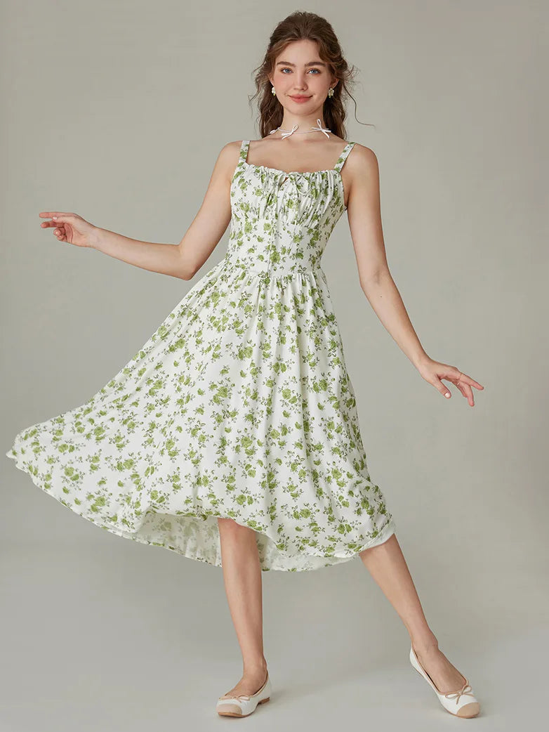 CLEMENTINE™ - Floral Milkmaid Sundress