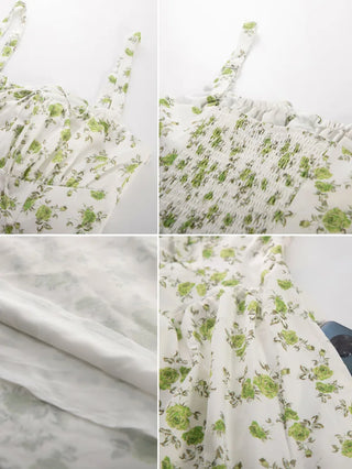 PERRINE™ - Summer Floral Milkmaid Dress