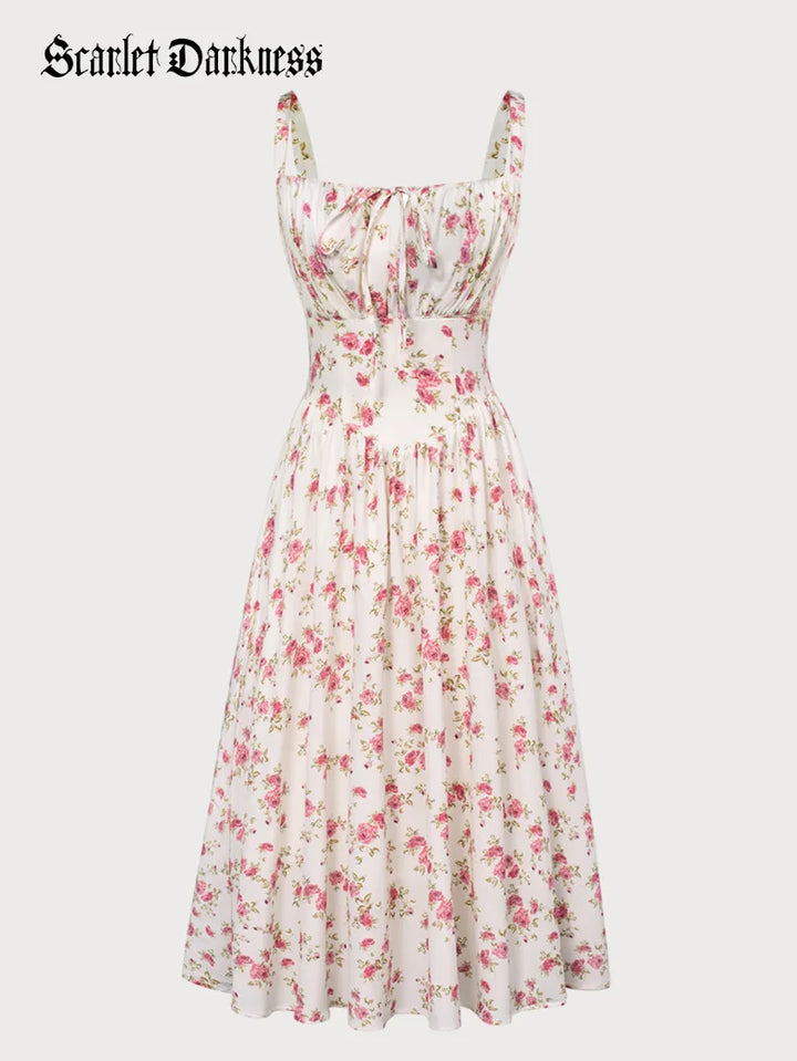CLEMENTINE™ - Floral Milkmaid Sundress